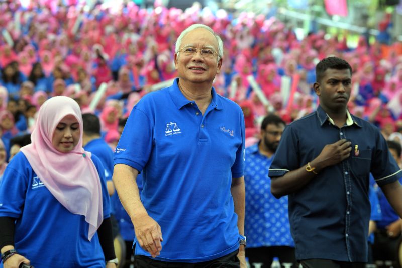 Datuk Seri Najib Razak attends the launch of the u00e2u20acu02dcFriends of Puteri Barisan Nasionalu00e2u20acu2122 in Kuala Lumpur January 20, 2018. u00e2u20acu2022 Bernama pic